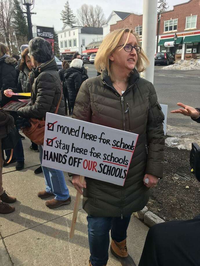 Image result for hands off our schools ct
