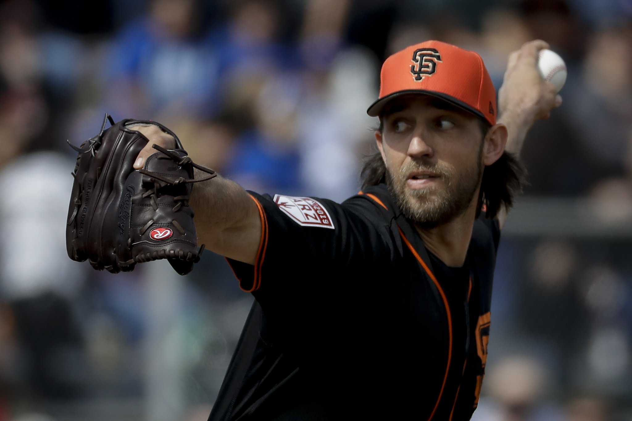Portrait of San Francisco Giants pitcher Madison Bumgarner poses with  News Photo - Getty Images