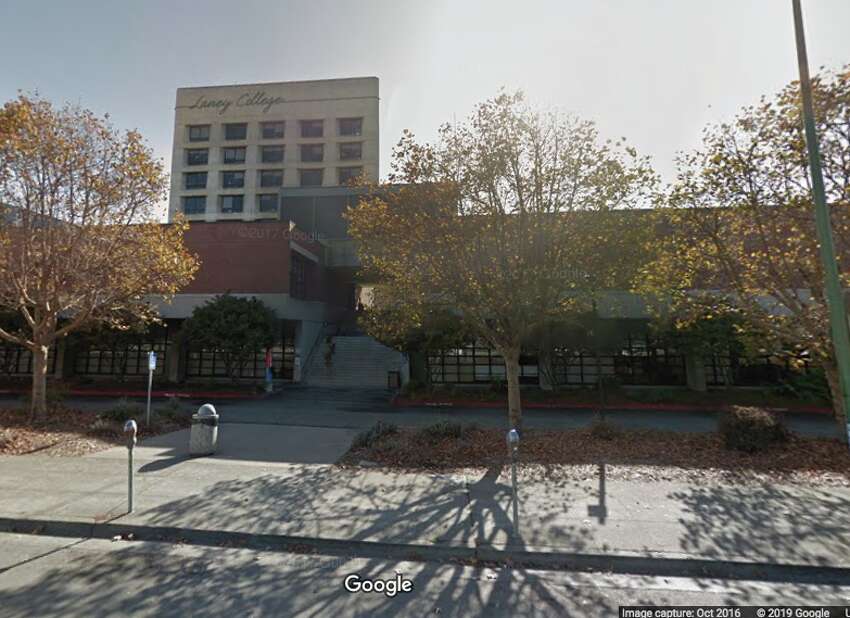 Laney Map Laney College professor put on leave after demanding student named ...