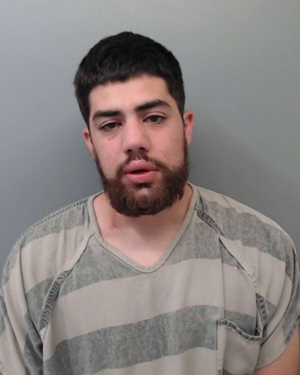 Aldo Armin Almendarez, 22, was charged with burglary of a vehicle and theft of property.