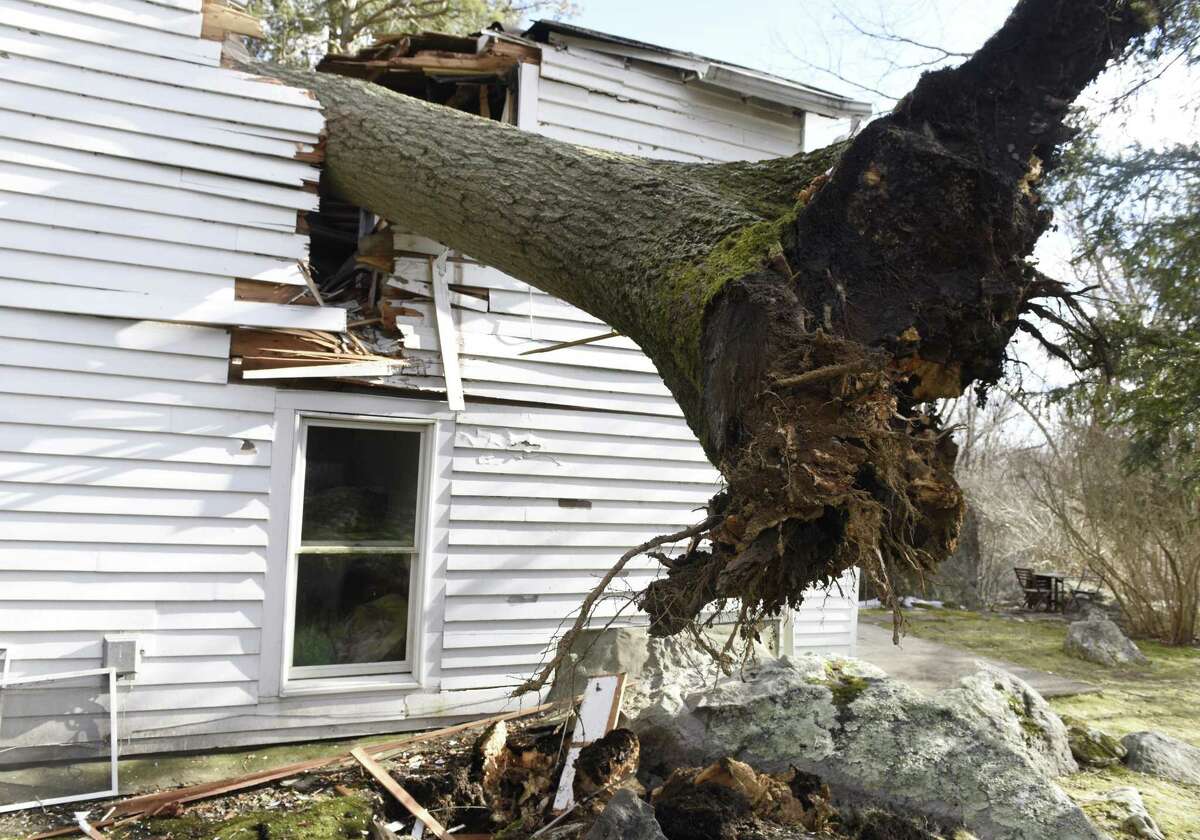 Thousands Without Power As High Winds Blow Across Ct