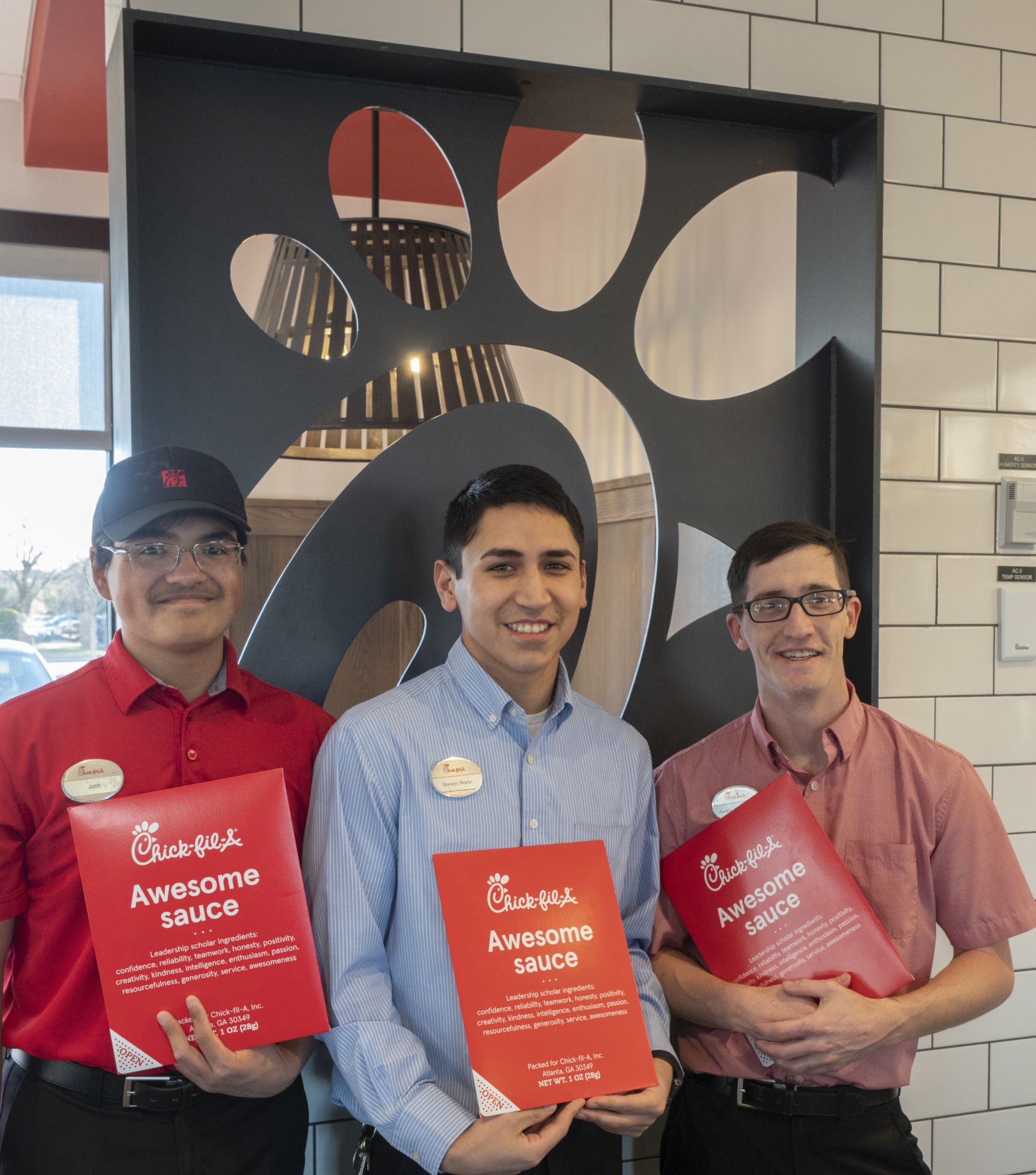 ChickfilA surprises 3 employees with scholarship, combined 7,500