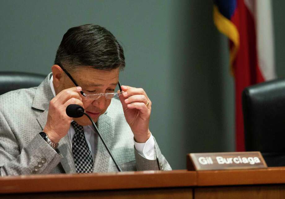 Board member Gilbert Burciaga has recused himself at least seven times since joining the board in 2015. Photo: Mark Mulligan, Staff Photographer / © 2018 Mark Mulligan / Houston Chronicle