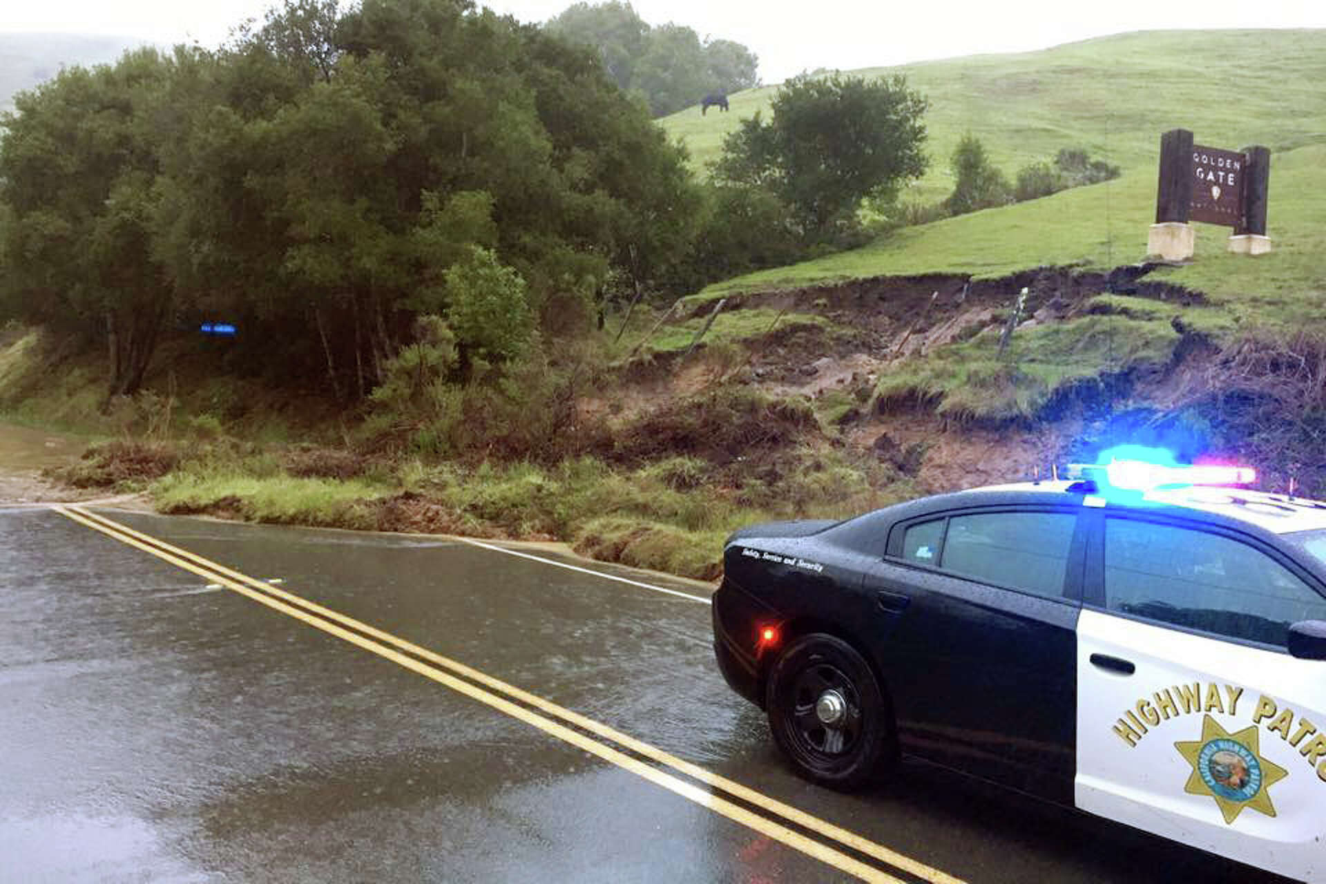 Soaked! Atmospheric dumps 6 inches on Marin while delivering only drizzle  to SF