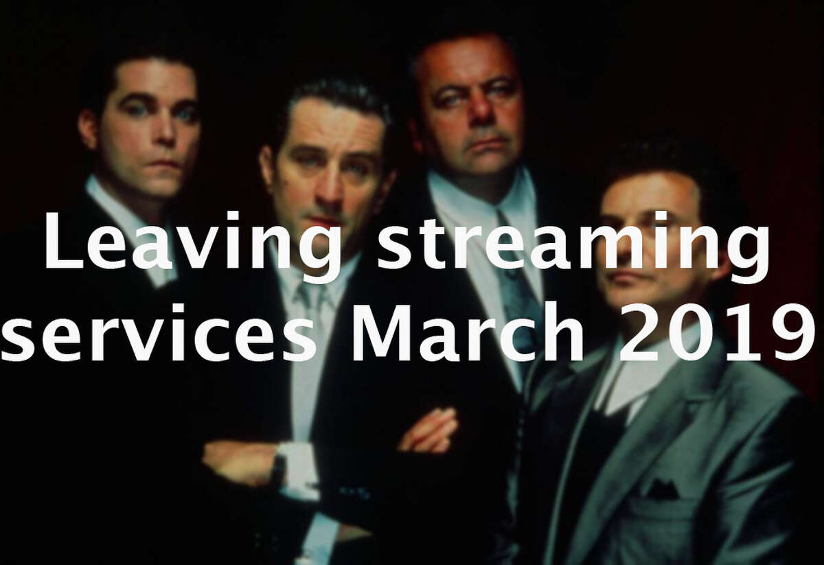 >>Click through to see which movies are leaving streaming services in March 2019.