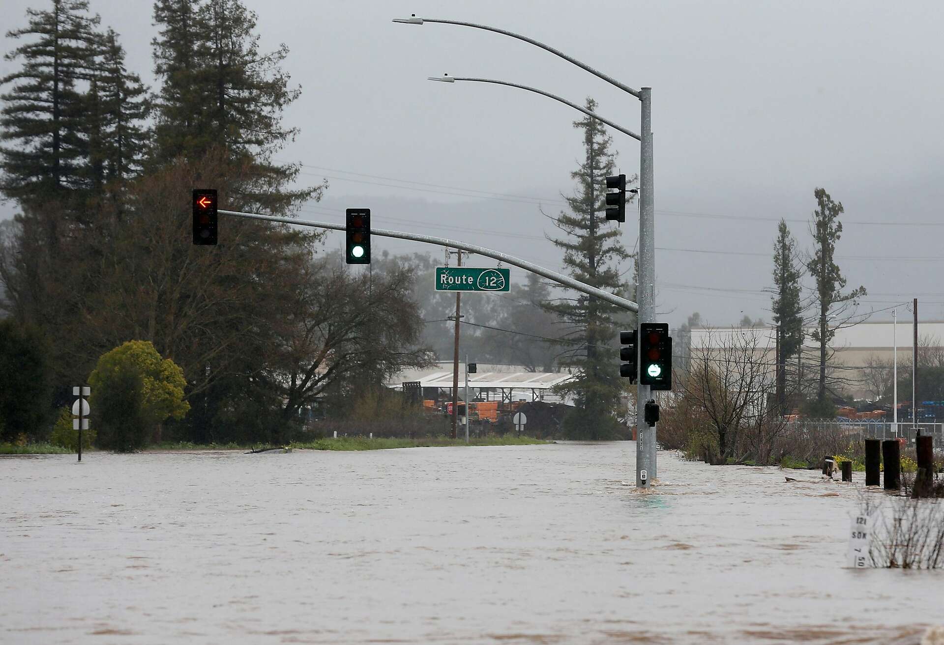 Soaked! Atmospheric dumps 6 inches on Marin while delivering only drizzle  to SF