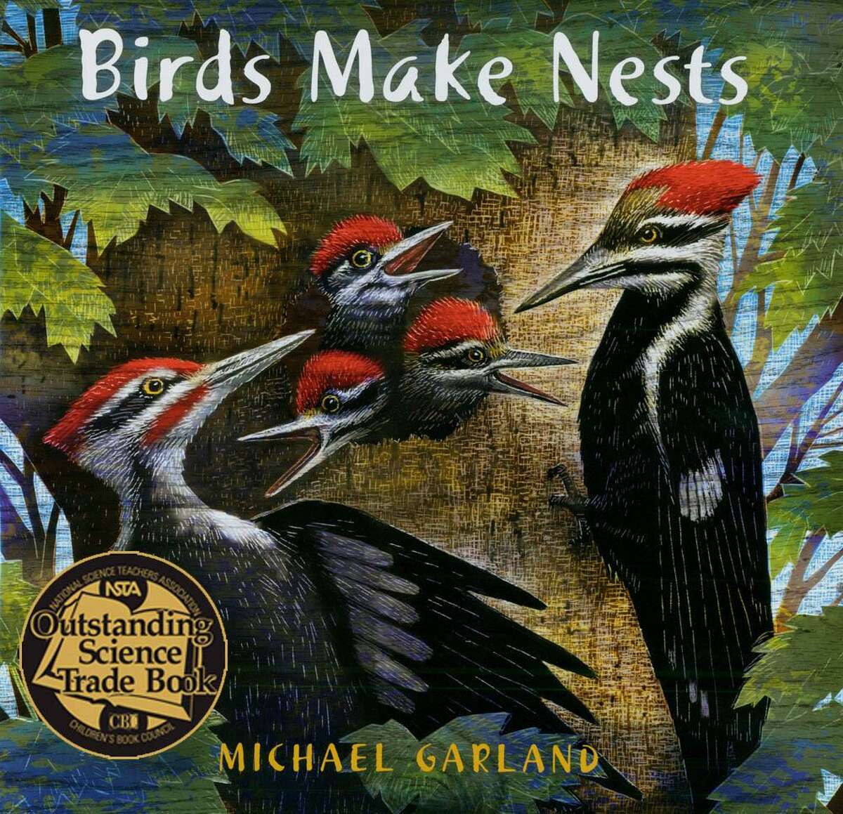 Author/illustrator Michael Garland will present a children’s talk and book signing at Sherman Library March 13 at 1:30 p.m. He will sign copies of his “Birds Make Nests” book.