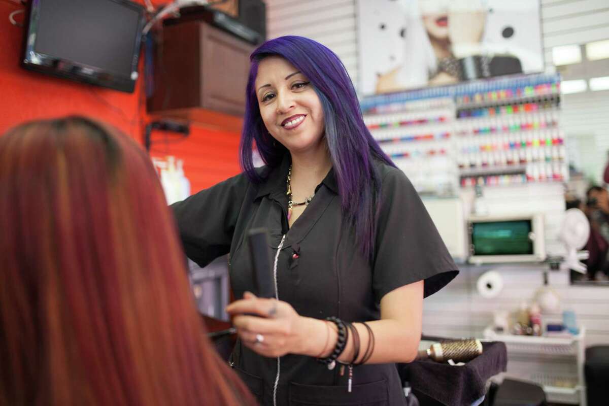 Susana Ugalde, who owns a hair salon in the Jackson Heights area of Queens, N.Y., has received 16 loans from Grameen America. This microfinance organization provides small-dollar loans to women entrepreneurs, and it recently opened a Houston location.