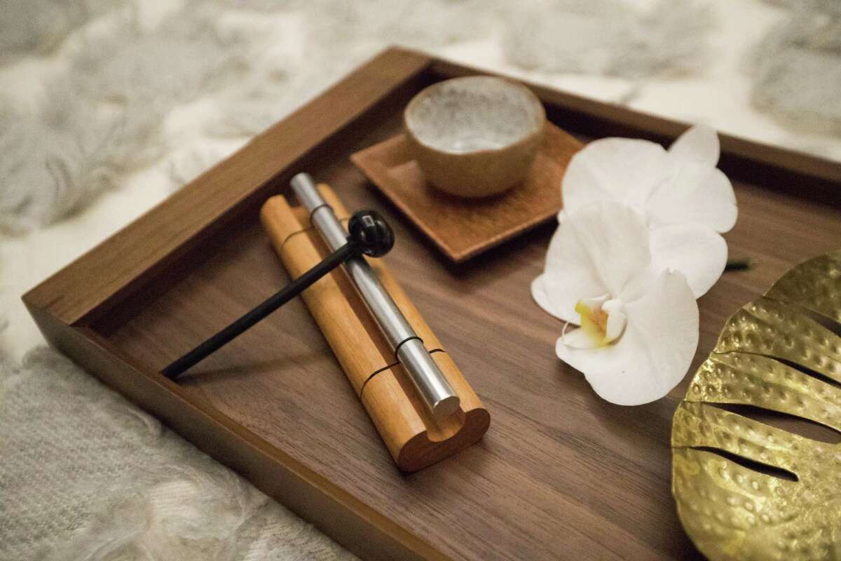 Soothing instruments at the Spa at the Post Oak Hotel