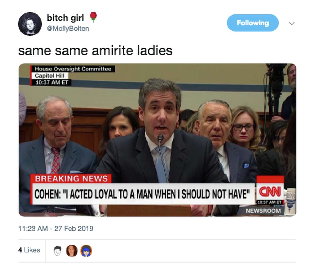 Twitter reacts to Michael Cohen's testimony to Congress on Feb. 27, 2019.