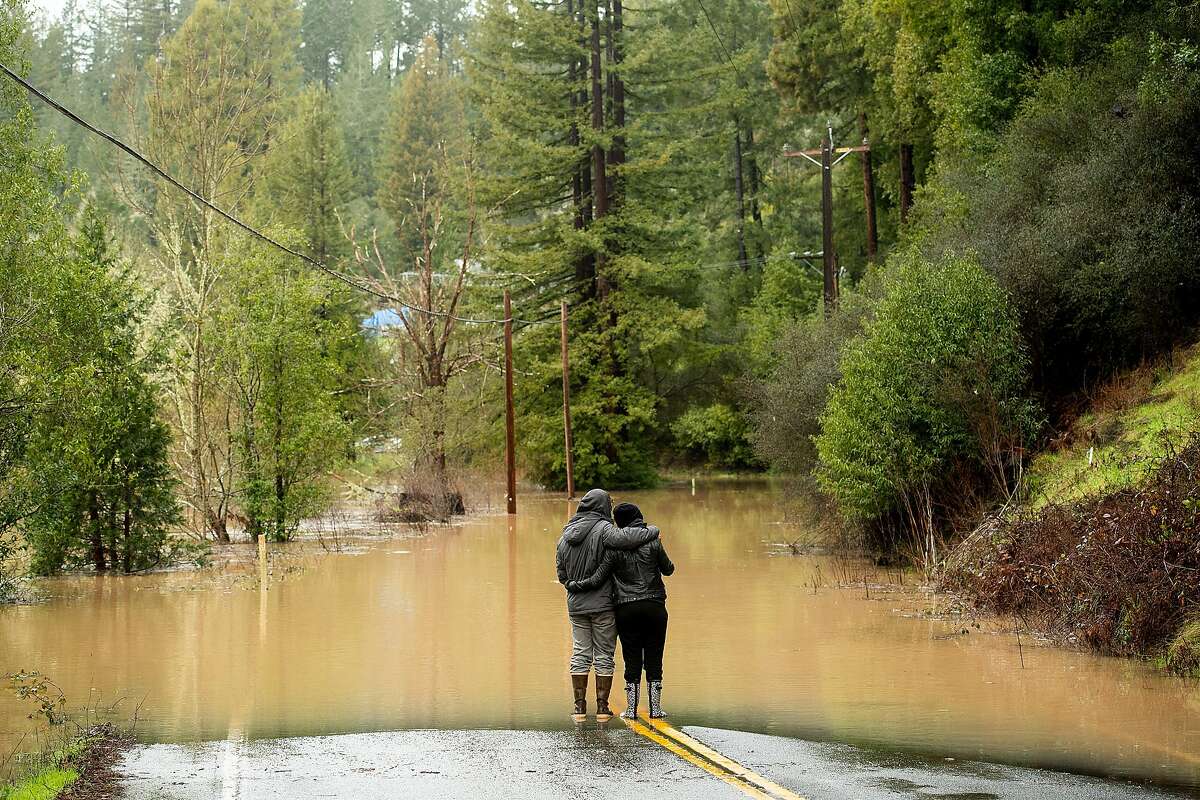 Evacuation orders in Guerneville to be lifted after worst storm in 22 years