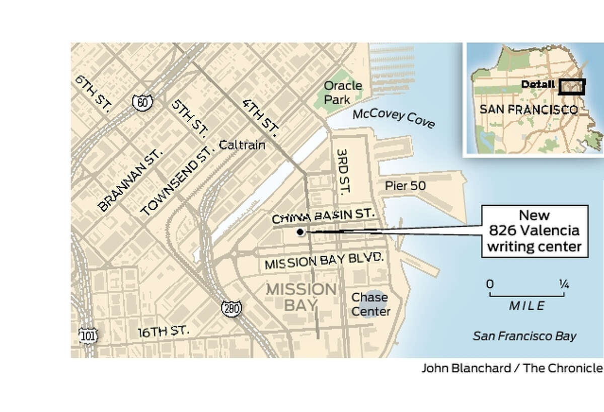 In SF’s Mission Bay, the surprise — and draw for writing center — is ...