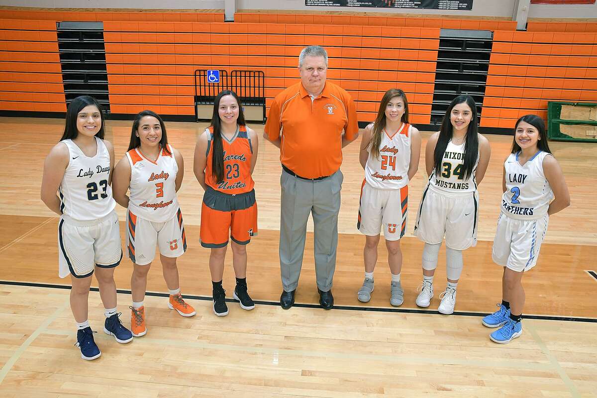 District 29-6A swept all six major all-district awards as winners included Offensive Player of the Year Alyssa Garcia, Sixth Man of the Year Ariana Garza, MVP Natalia Trevino, Coach of the Year Frank Gonzalez, co-Defensive Player of the Year Audrey Batey, co-Defensive Player of the Year Ashley Pena and Newcomer of the Year Angelina Lopez.