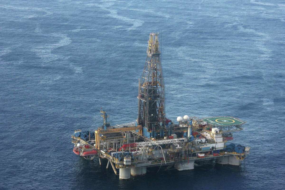 (FILES) This file photo taken on November 21, 2011 and released by the Cypriot Press Information Office (PIO) shows the Noble's "Homer Ferrington" platform , where exploration drilling for hydrocarbons is taking place off Cyprus in the island's Exclusive Economic Zone (EEZ). - US energy giant ExxonMobil has discovered a huge natural gas reserve off the coast of Cyprus, Cypriot authorities said on February 28, 2019, a find that could raise tensions with nearby Turkey. (Photo by CHRISTOS AVRAAMIDES / PIO / AFP)CHRISTOS AVRAAMIDES/AFP/Getty Images