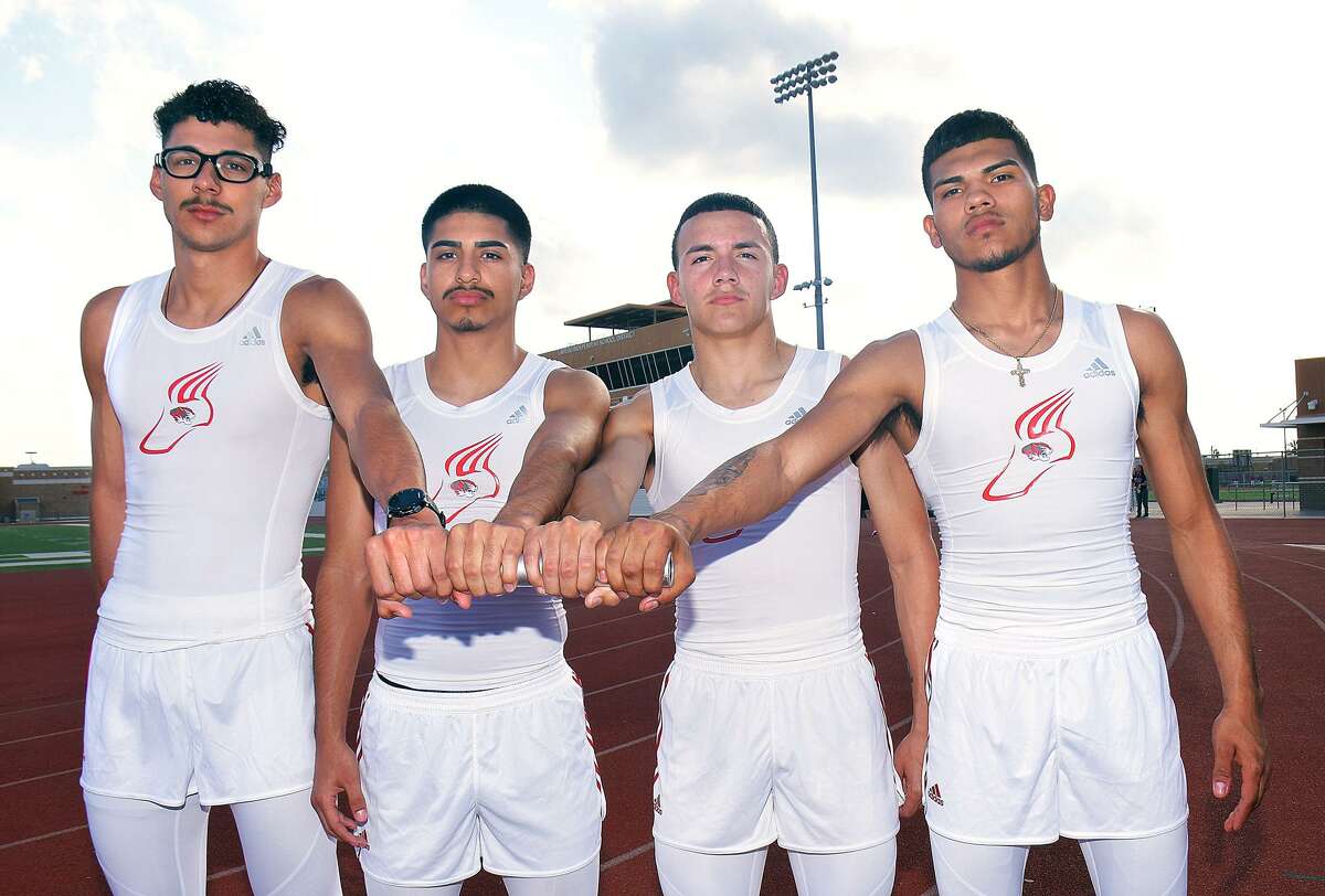 The Martin High School 4x400 relay team of Miguel Escamilla, Guillermo Navarro, Miguel Vazquez and Cesar Jimenez is attempting to stay unbeaten on the season this weekend at the 87th Annual Border Olympics Track & Field meet. The team took second at last year’s Border Olympics.
