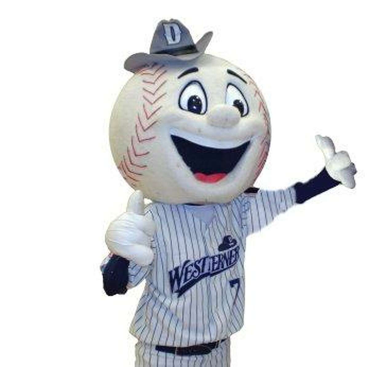 Play Ball Baseball Mascot Yankees