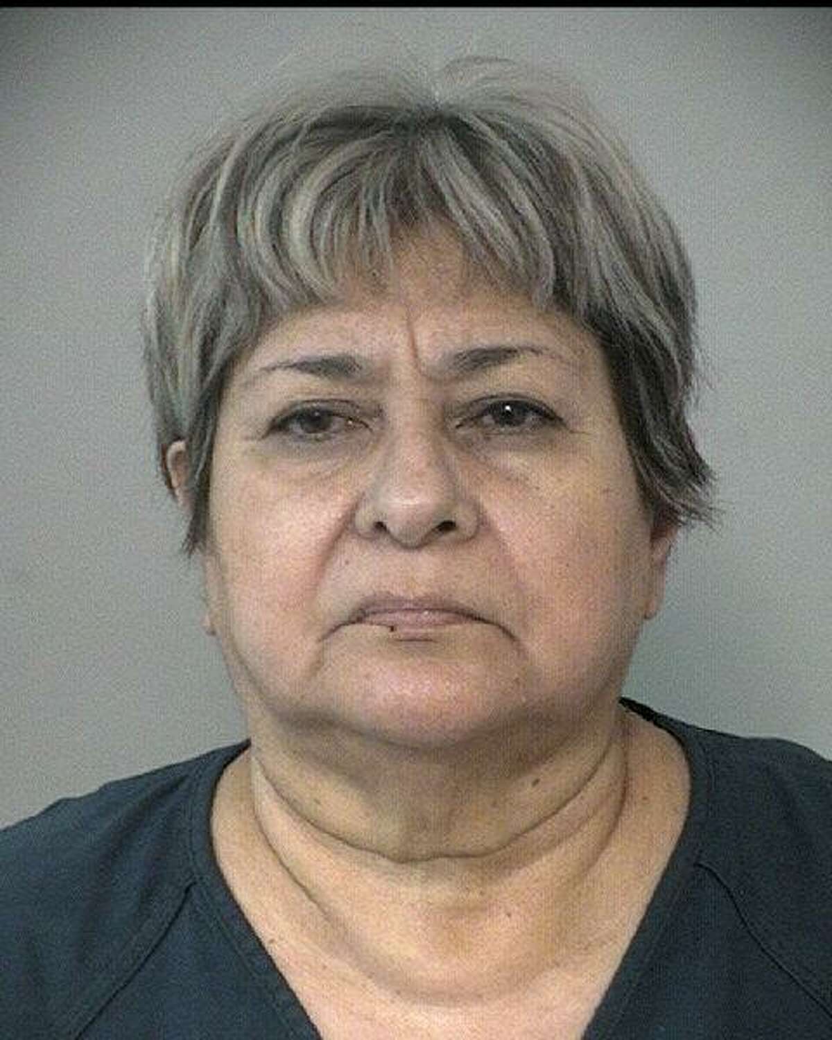 Sandra Perez, 65, of Mission, Texas, has been arrested and booked into the Fort Bend County Jail on a first-degree felony charge of manufacturing/delivery of a controlled substance and a second-degree felony charge of unlawful use of a criminal instrument.