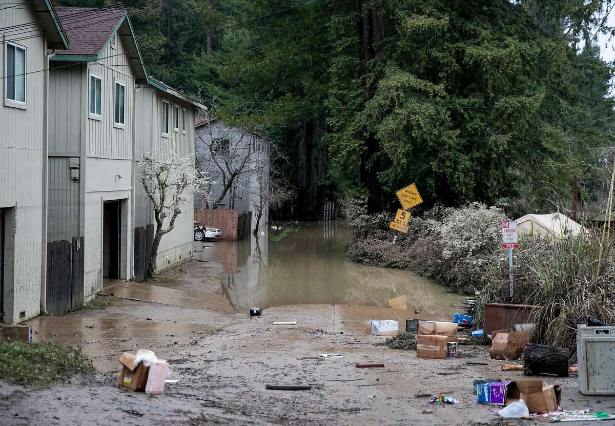 Photos show eerie scene as Guerneville recovers from massive flooding