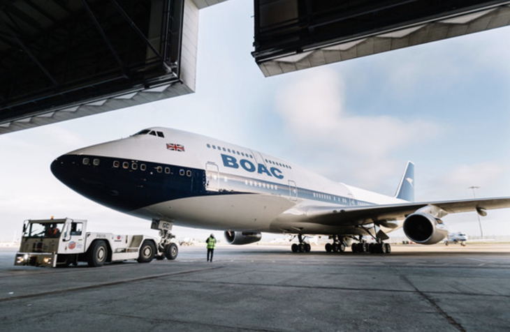 Routes: Rare 747, Delta at Seattle + AA, JetBlue, Spirit, Air Canada ...