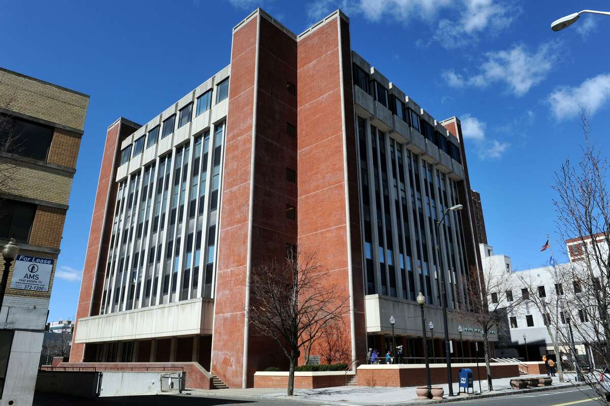 Exterior of the Fairfield County Courthouse, in Bridgeport.