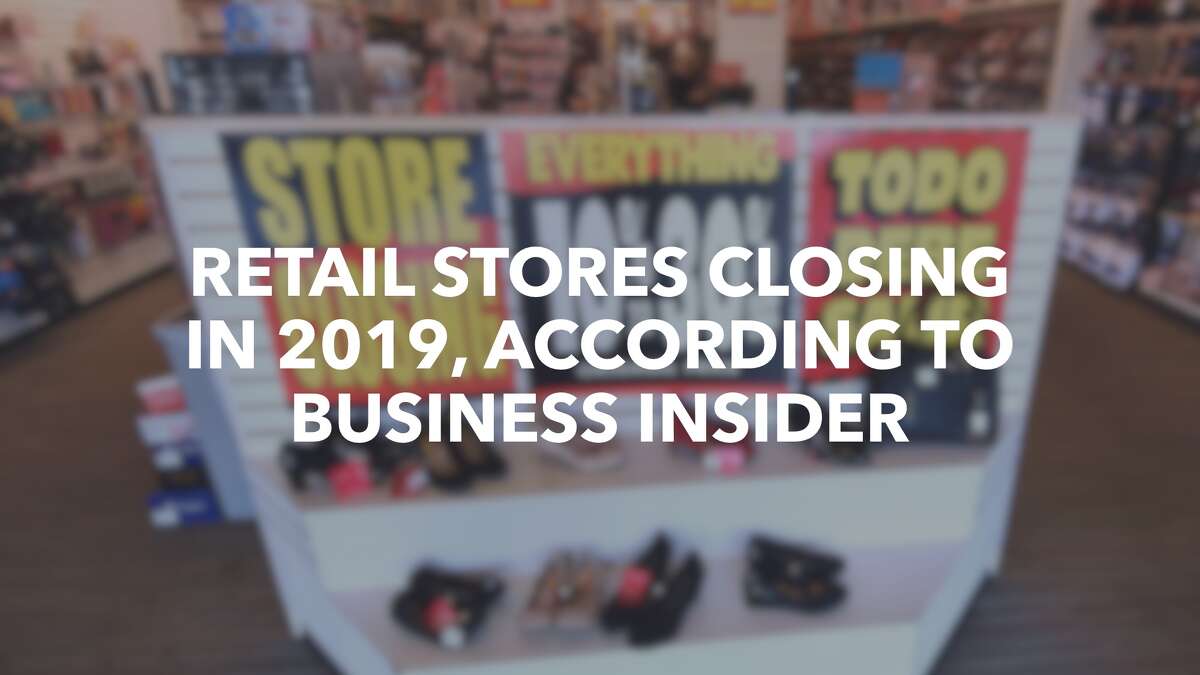 Click ahead to view retail stores closing in 2019.