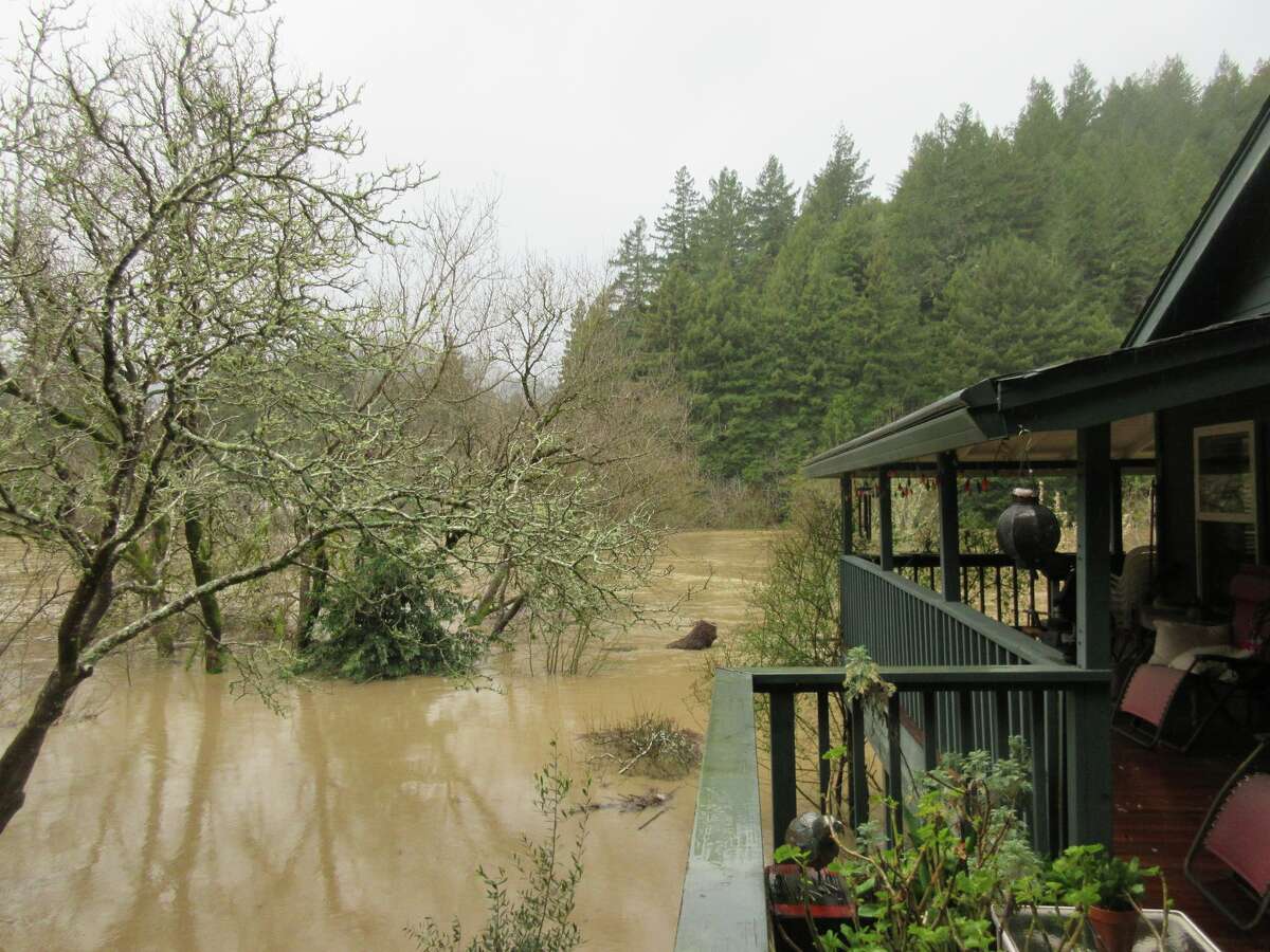 Photos show eerie scene as Guerneville recovers from massive flooding
