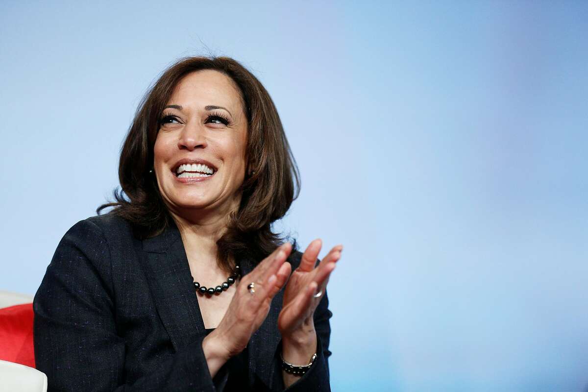 Democratic presidential candidate Sen. Kamala Harris during the Women of Power Summit at the The Mirage on Friday, March 1, 2019, in Las Vegas, Calif.