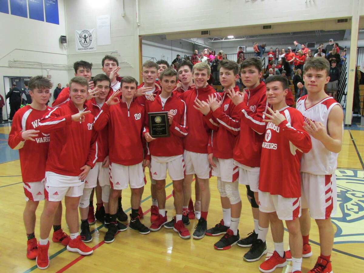 Wamogo won its third straight Berkshire League Tournament Championship Friday night in a win over Shepaug at Lewis Mills High School.