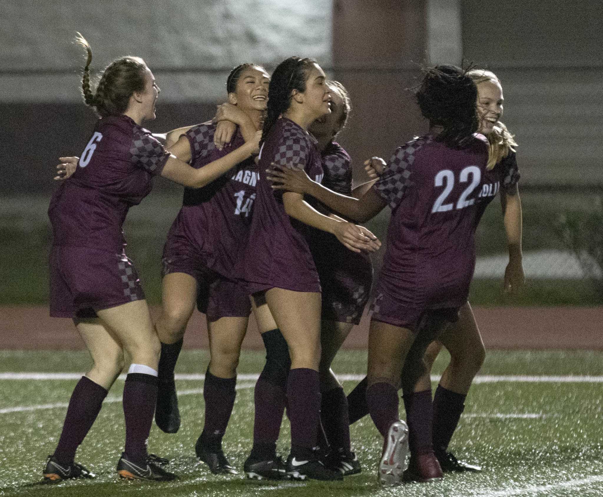 GIRLS SOCCER: Magnolia plays to draw in crucial district match