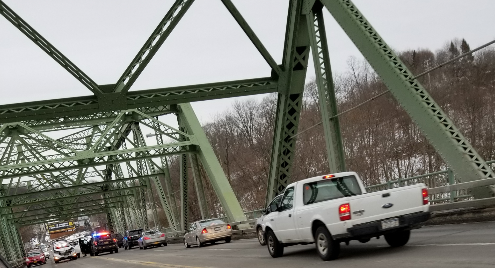 Police investigate jump from TroyMenands Bridge