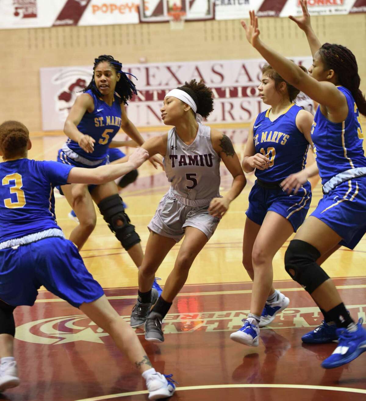 Tacoya Allen and the Dustdevils lost 69-58 on Saturday to rival St. Mary’s as they finished the program’s first winless regular season at 0-26. They have an automatic bid to next week’s Heartland Conference tournament in Tulsa, Okla. where they will take on league champion No. 25 Lubbock Christian.