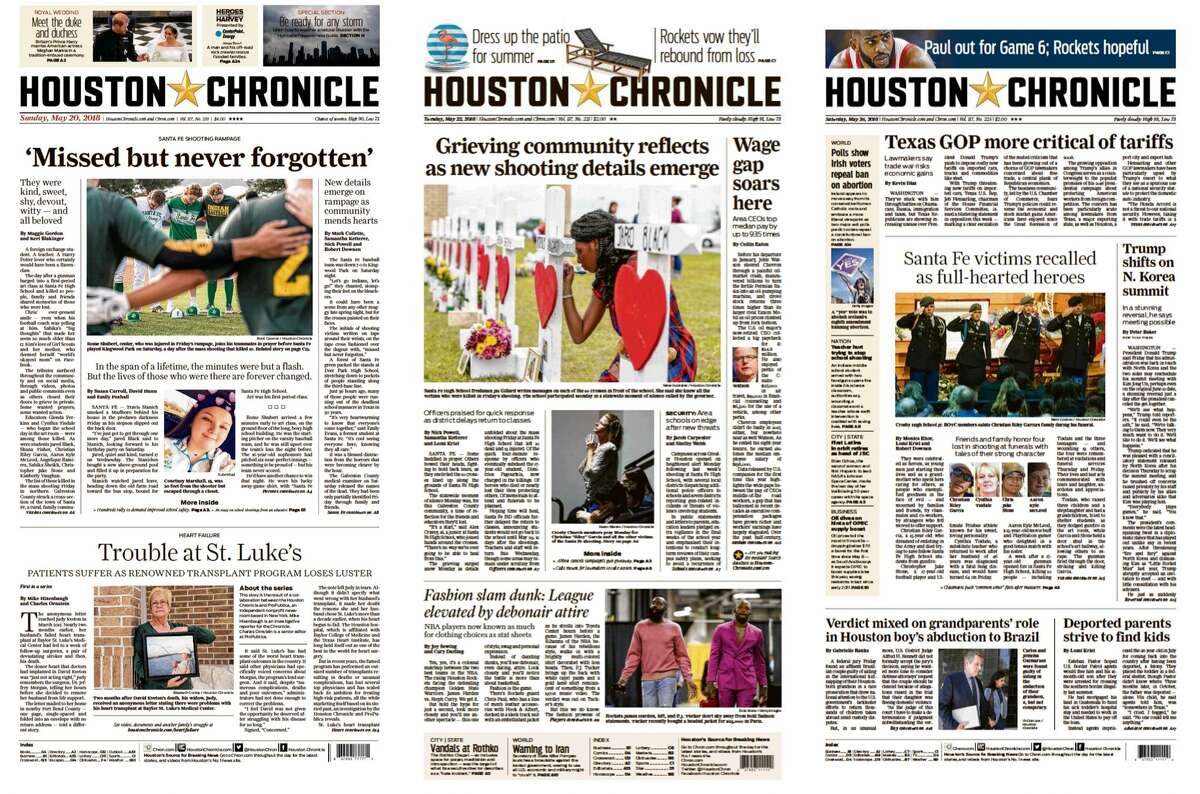 Chronicle Named Texas Newspaper Of The Year