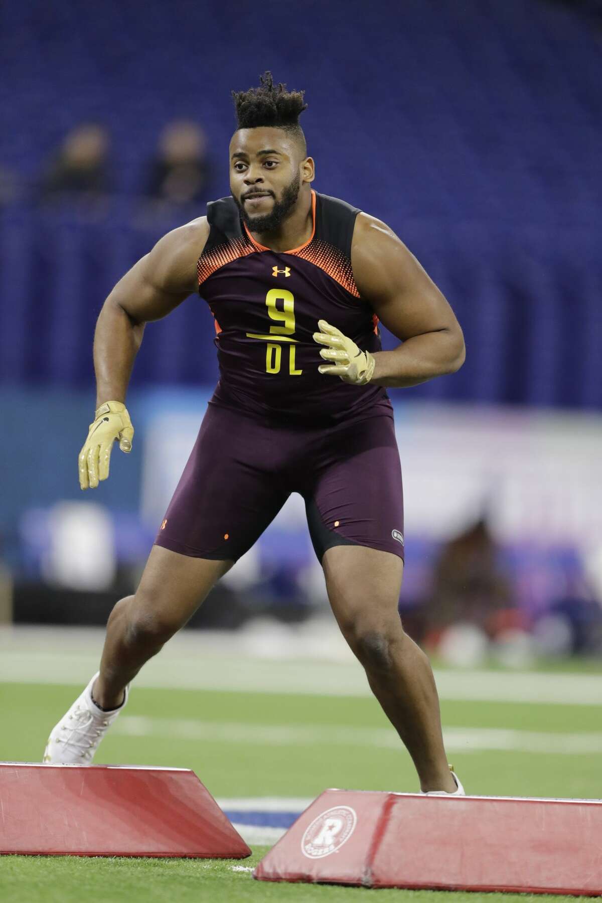 Texas A&M DT Kingsley Keke delivers impressive combine workout