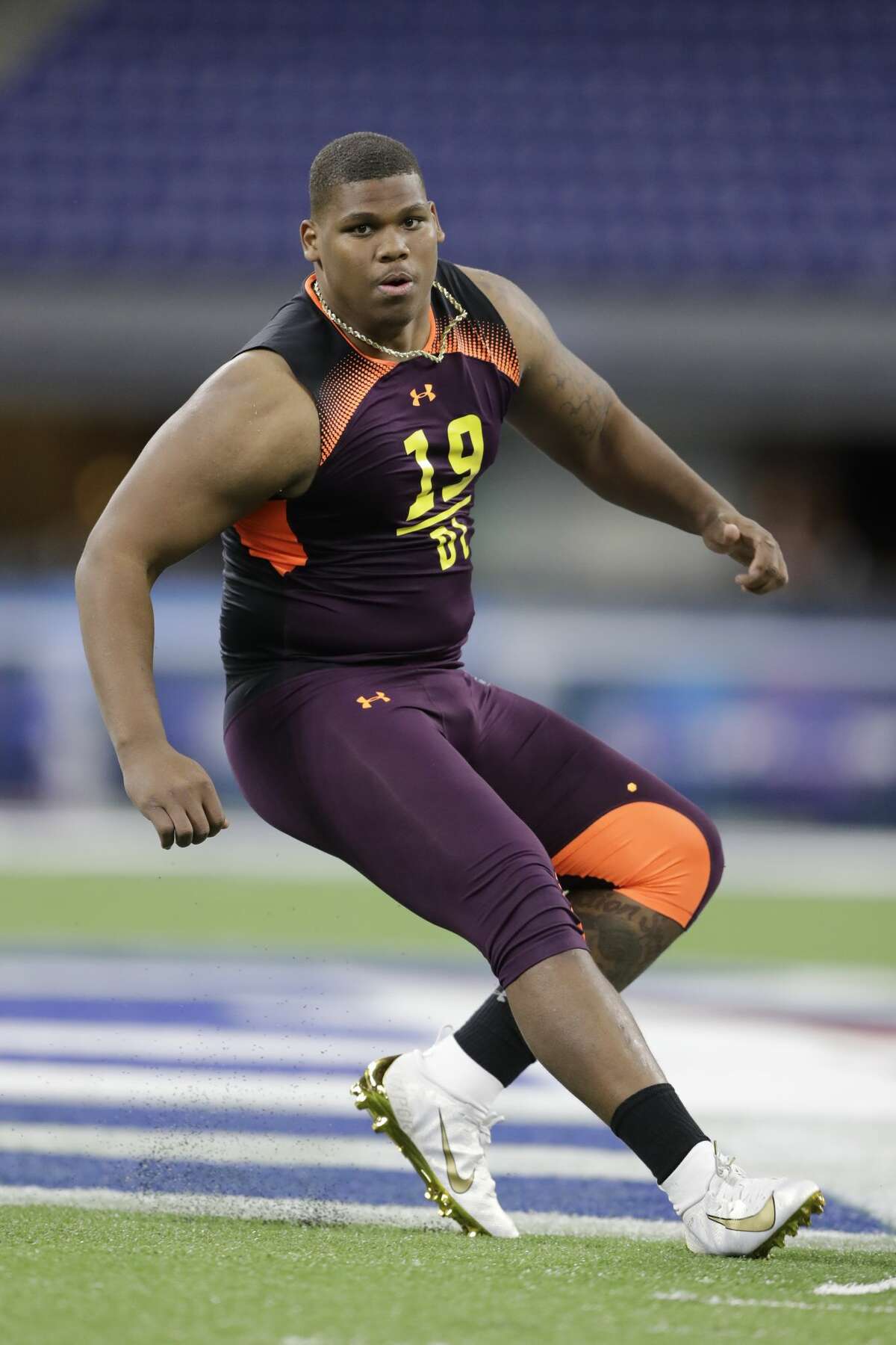 Alabama's Quinnen Williams fourth-fastest 300-pounder in combine history