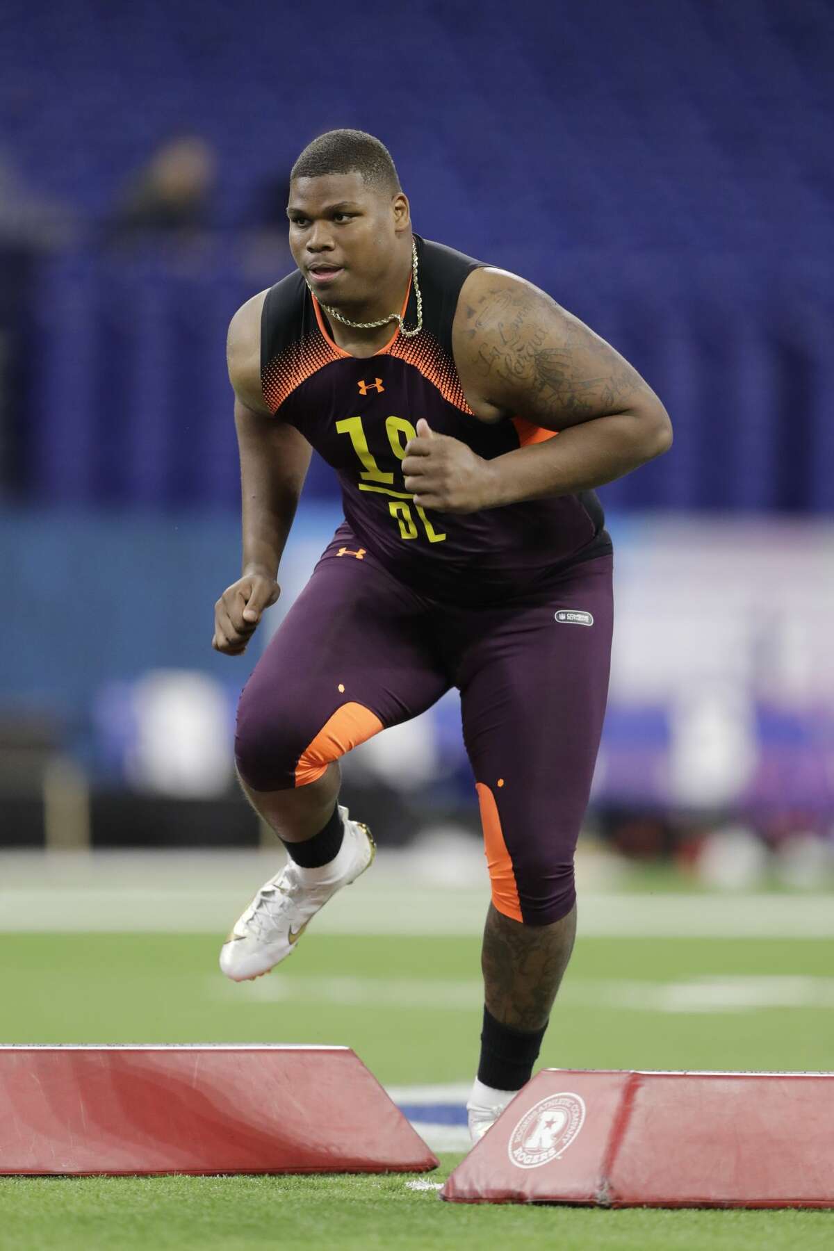 Alabama's Quinnen Williams fourth-fastest 300-pounder in combine history