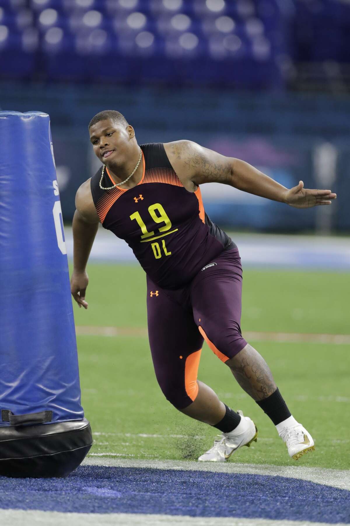 Alabama's Quinnen Williams fourthfastest 300pounder in combine history