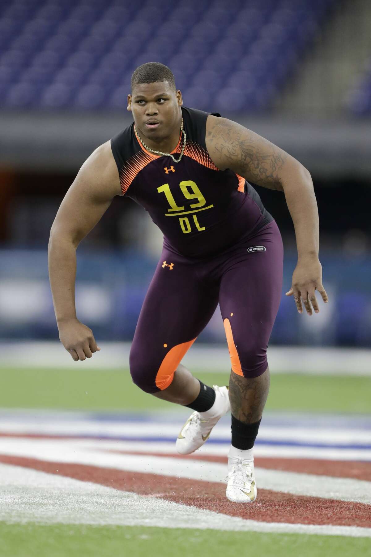 Alabama's Quinnen Williams fourthfastest 300pounder in combine history