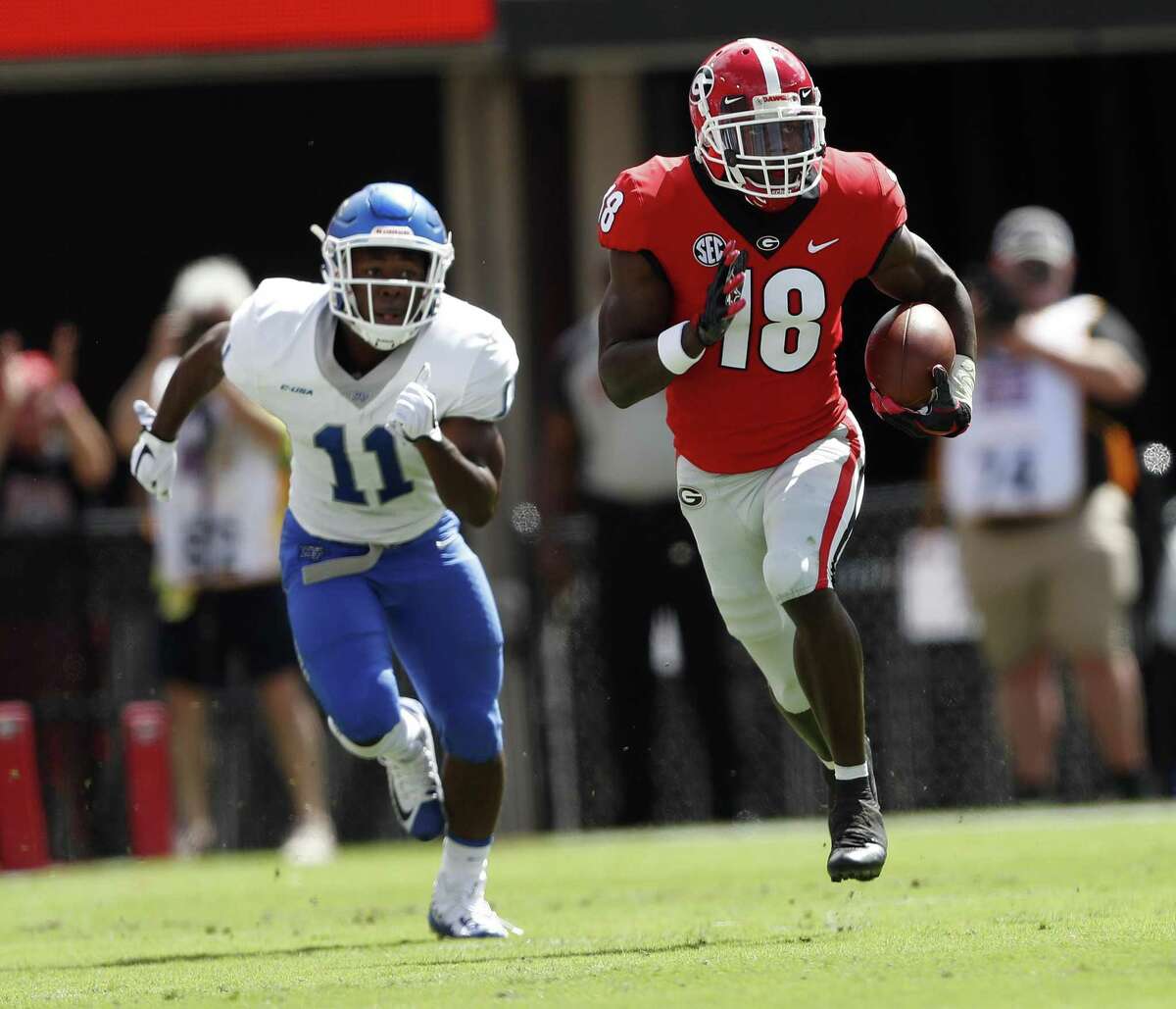 Georgia defensive back Deandre Baker is expected to start immediately after being taken in the NFL draft.