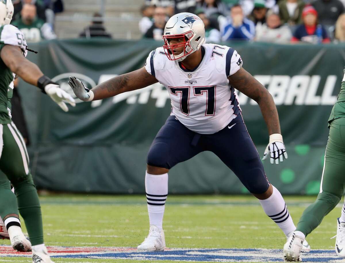 Offensive tackle Trent Brown of the Patriots could be a match for the Texans needs in free agency.