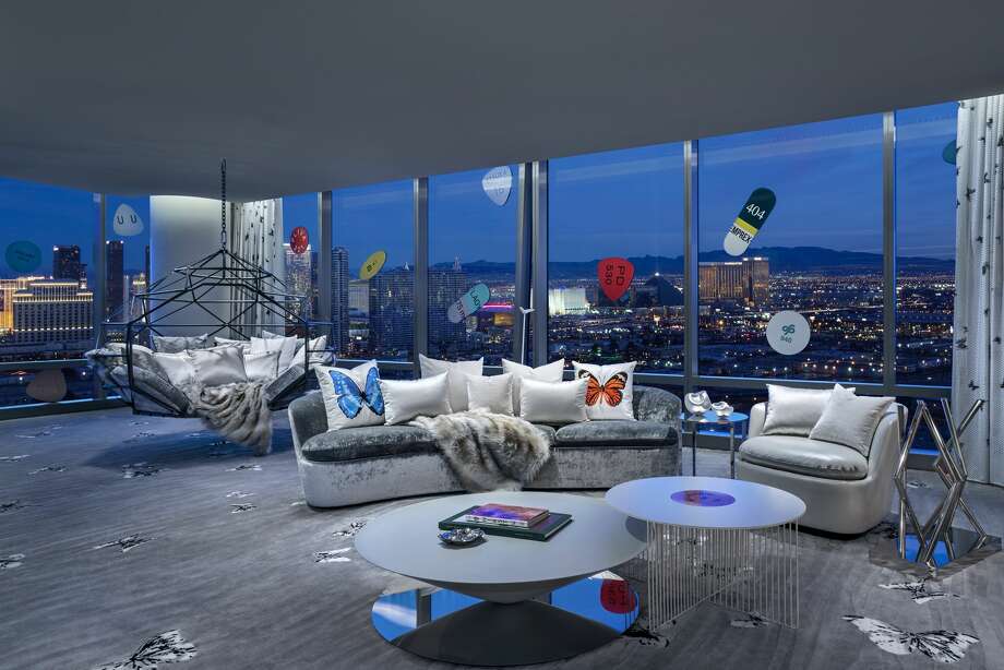 New Las Vegas Hotel Suite Priced At 100 000 A Night Sfgate For 100 000 Per Night Guests Can Stay In The 9 Square Foot