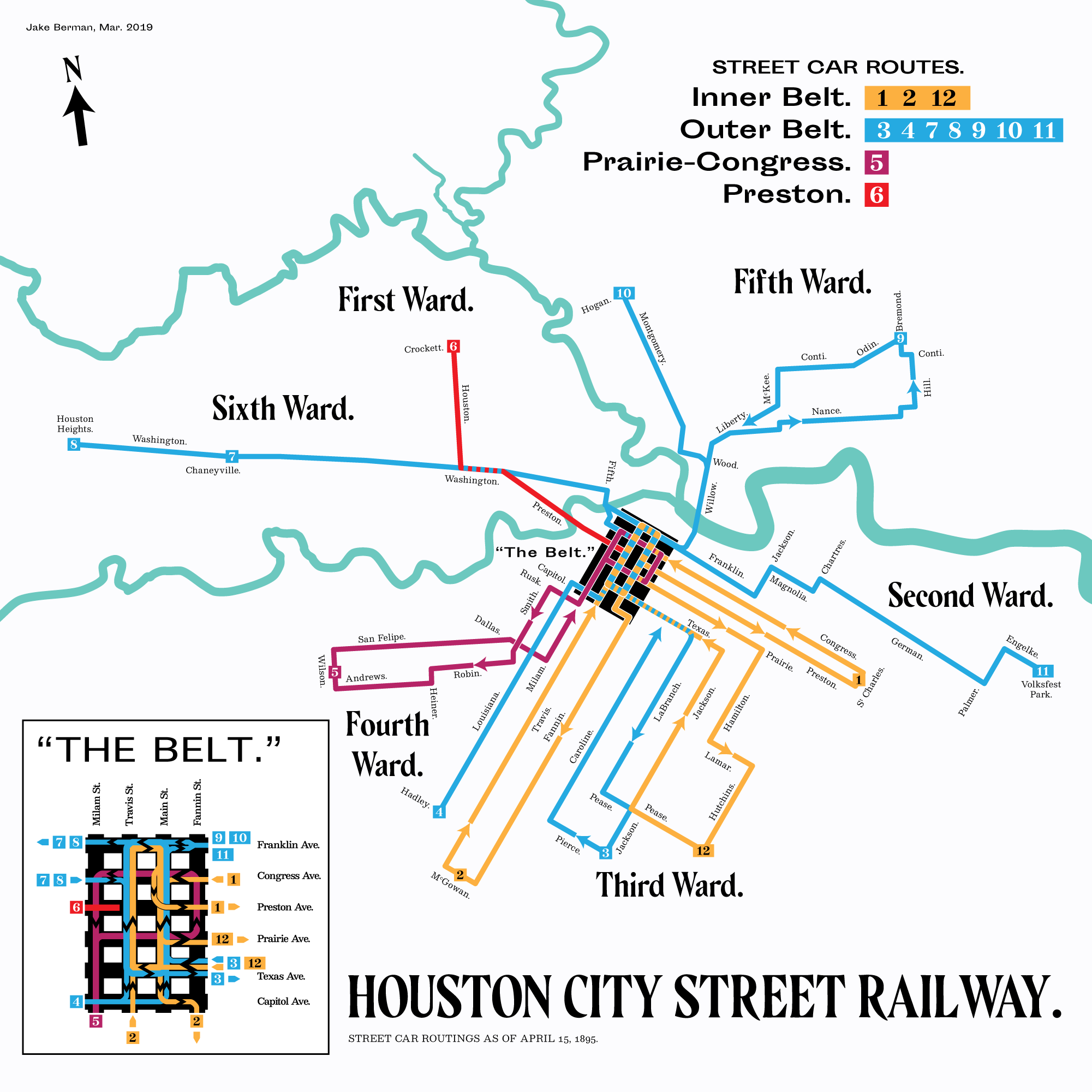 Map of Rail Transits