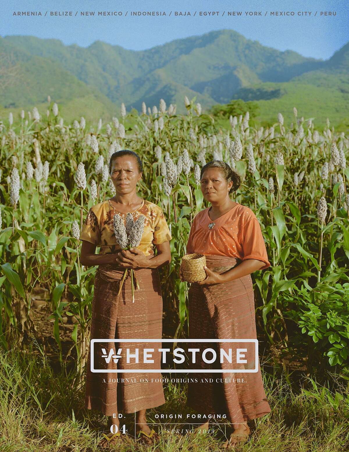 The spring 2019 issue of Whetstone magazine, which is published by Whetstone Media, a Bay Area multimedia company run by founder Stephen Satterfield and Melissa Shi.