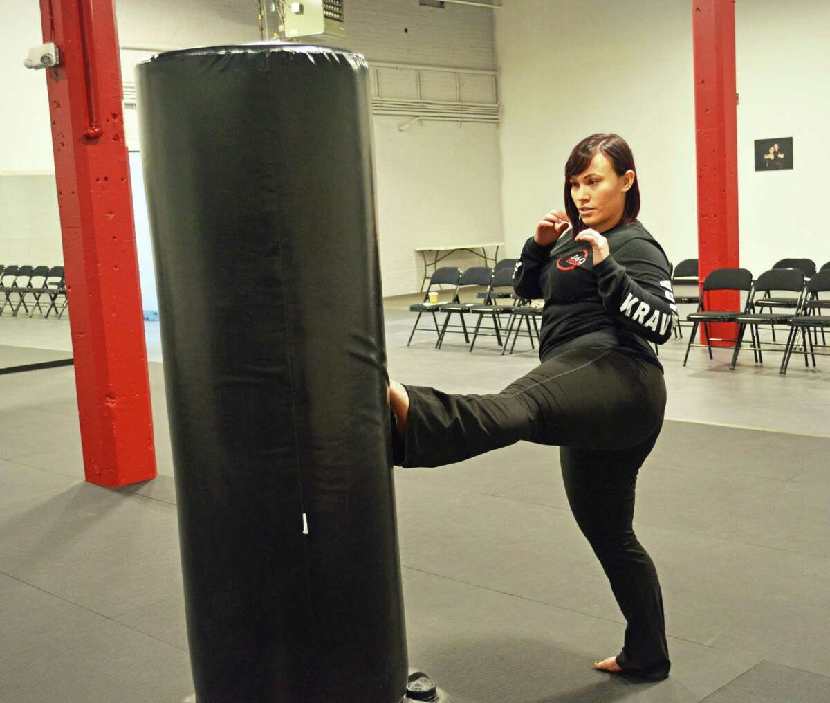 Opening her own studio has been Kayla Stomberg’s dream since she was 16. In January, the 29-year-old Colchester resident launched 360 Defense Martial Arts on Main Street in Middletown, a woman-owned business in a typically male-dominated field. She is hoping to empower other women and girls of all ages just as martial arts has done for her.