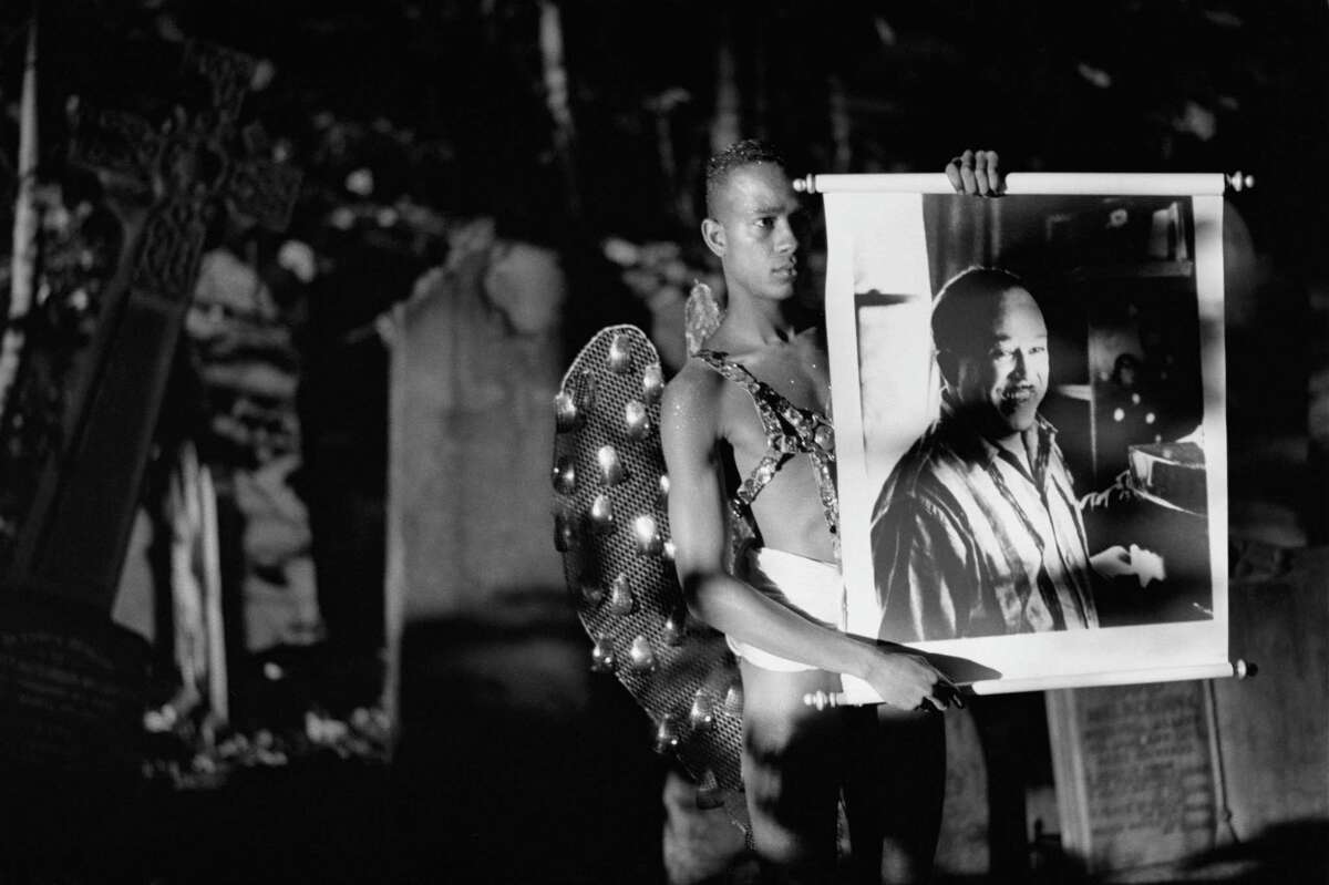 Isaac Julien’s film “Looking for Langston” is a visually sumptuous work shot in black and white. It was restored to mark its 30th anniversary.