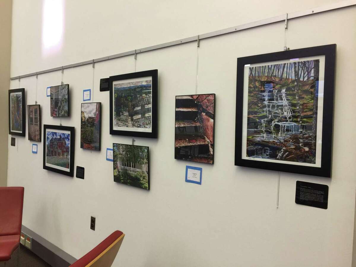 Painter Janine Janaki and Photographer Edward Friedma have their work displayed at the Russell Library in Middletown this month.