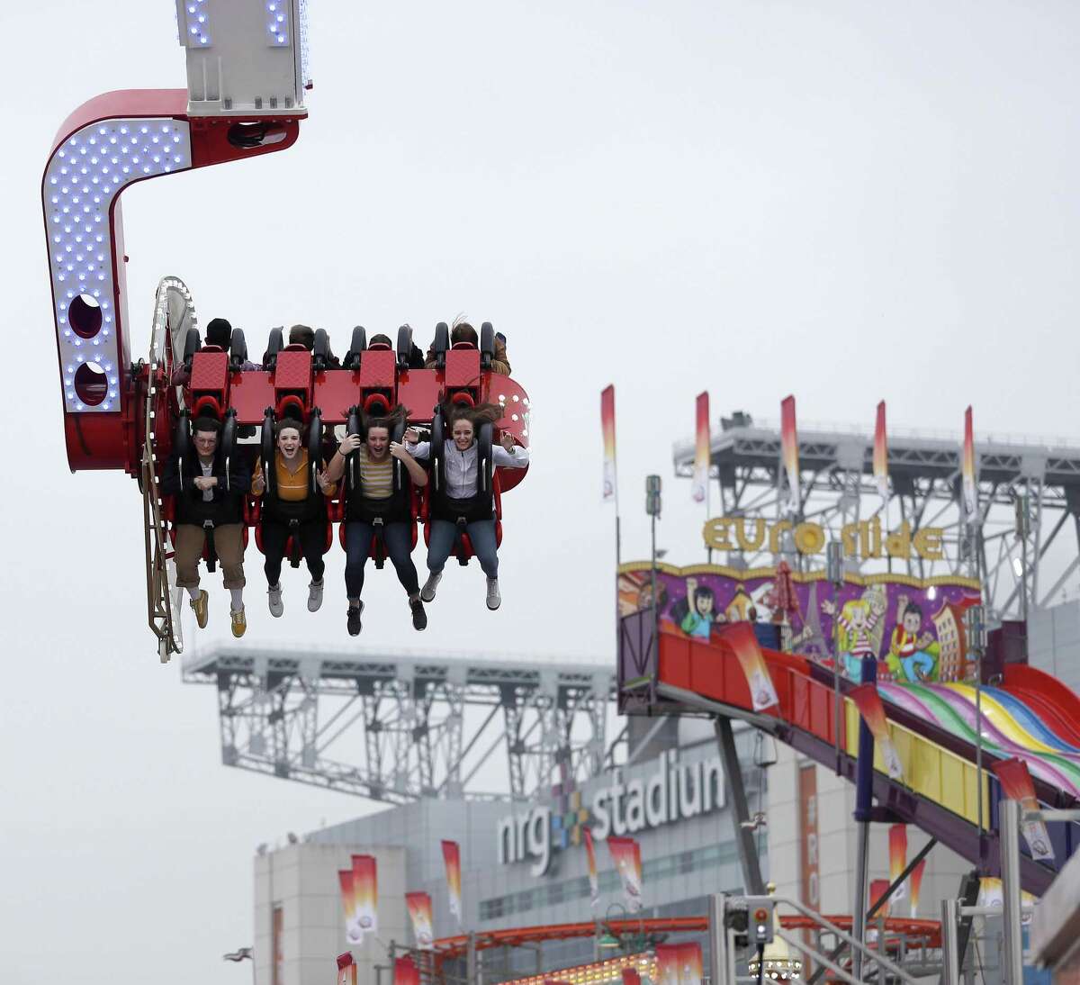 Taking a spin on the Titan, the biggest ride at the rodeo — and in the U.S.