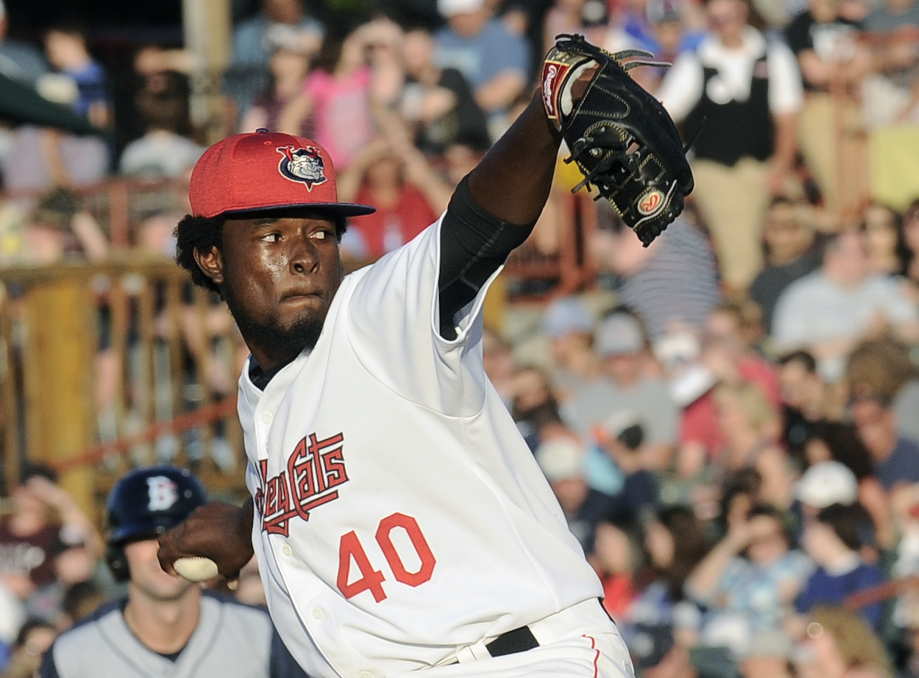 Yordan Alvarez goes fishing for Quad Cities River Bandits