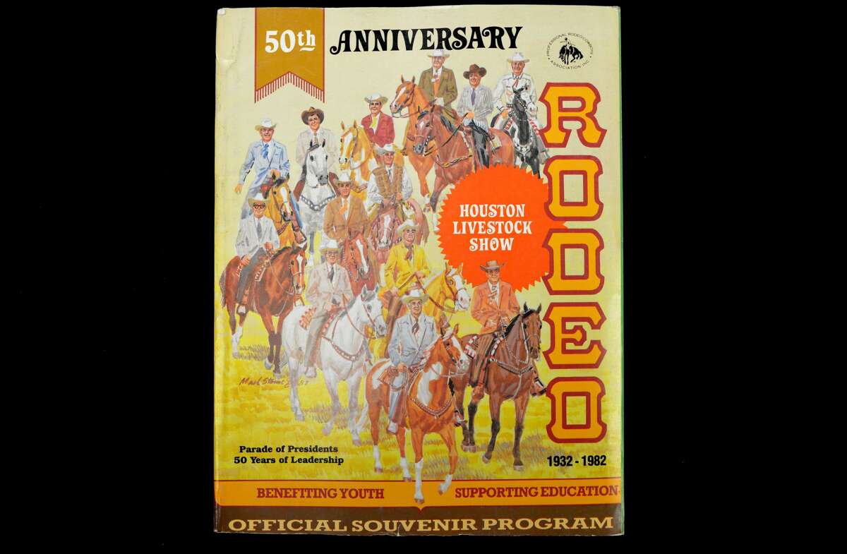Houston Rodeo Print Explore RodeoHouston's past through its souvenir programs