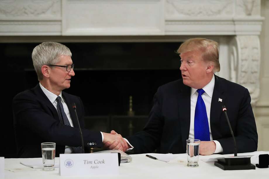 Did Trump Just Butcher Apple CEO Tim Cook's Very Easy Name? - SFGate