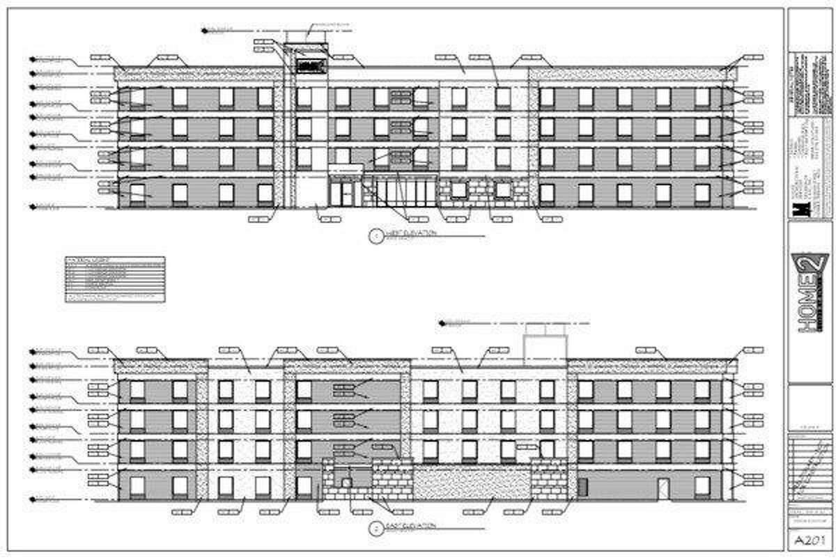 A proposed new 83-room hotel - Home2 Suites by Hilton - is currently in the process of being approved by the City of Midland. (Image provided)